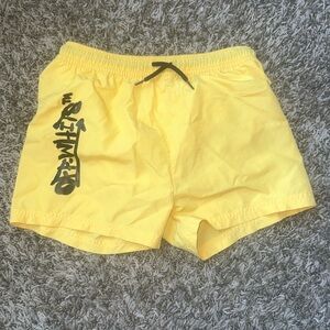 Off white swim shorts